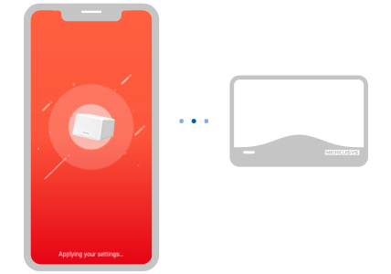 Step 3:Follow the on-screen directions with the MERCUSYS app