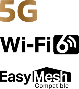 5G|Wi-Fi 6|Easy Mesh
